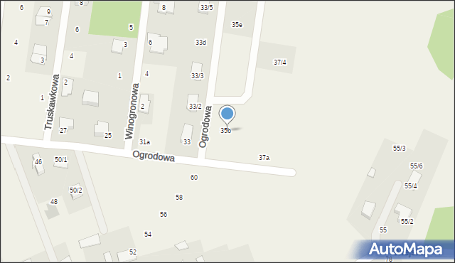 Sobolewo, Ogrodowa, 35b, mapa Sobolewo