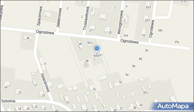 Sobolewo, Ogrodowa, 50/2, mapa Sobolewo