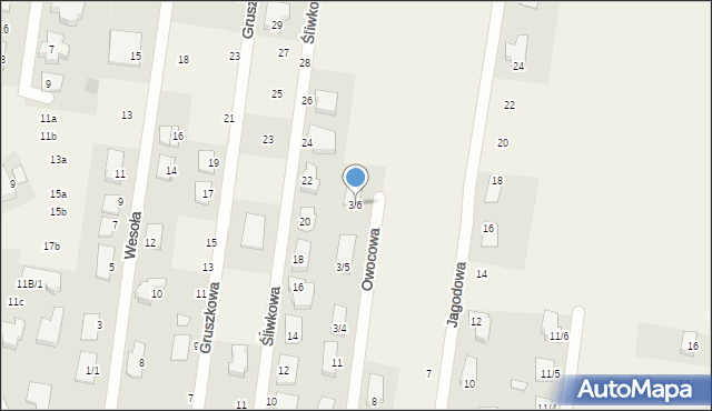 Sobolewo, Ogrodowa, 3/6, mapa Sobolewo