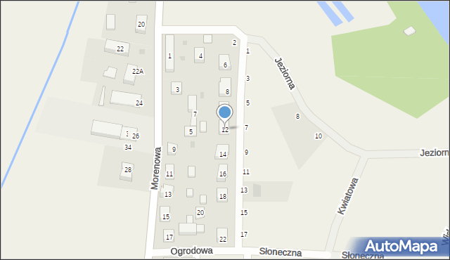 Sobowidz, Ogrodowa, 12, mapa Sobowidz