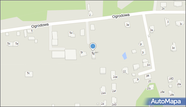Solec Kujawski, Ogrodowa, 5g, mapa Solec Kujawski