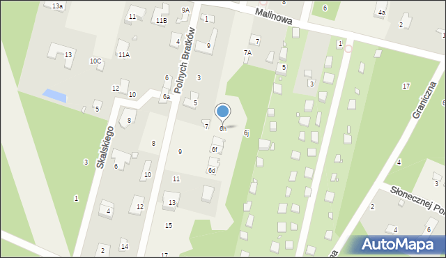 Stefanowo, Ogrodowa, 6h, mapa Stefanowo