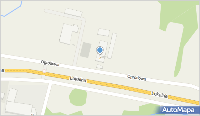 Sułkowice, Ogrodowa, 2, mapa Sułkowice