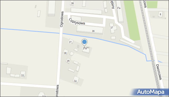 Sułkowice, Ogrodowa, 37a, mapa Sułkowice