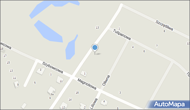 Świebodzice, Ogrodowa, 18, mapa Świebodzice