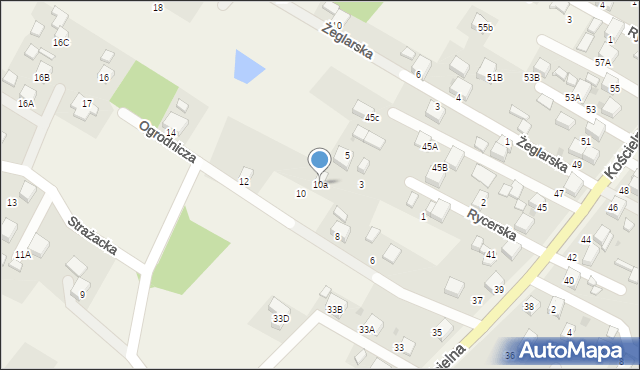 Świerklany, Ogrodnicza, 10a, mapa Świerklany