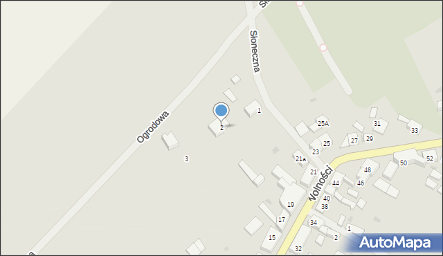Tychowo, Ogrodowa, 2, mapa Tychowo