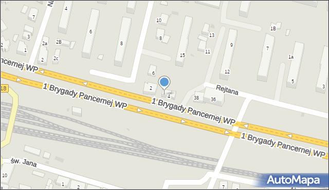 Wejherowo, Ogrody Nanickie, 5A, mapa Wejherowo
