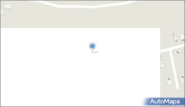 Witnica, Ogrodowa, 18a, mapa Witnica
