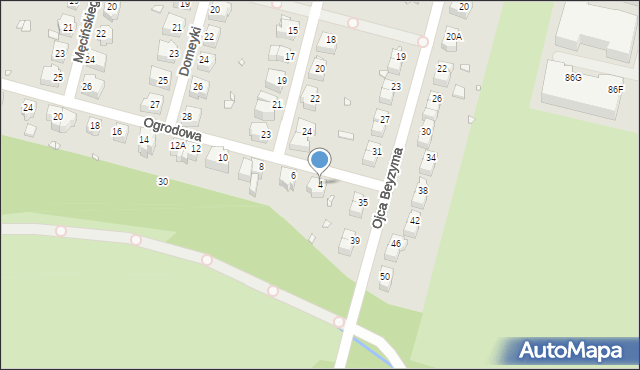 Wrocław, Ogrodowa, 4, mapa Wrocławia