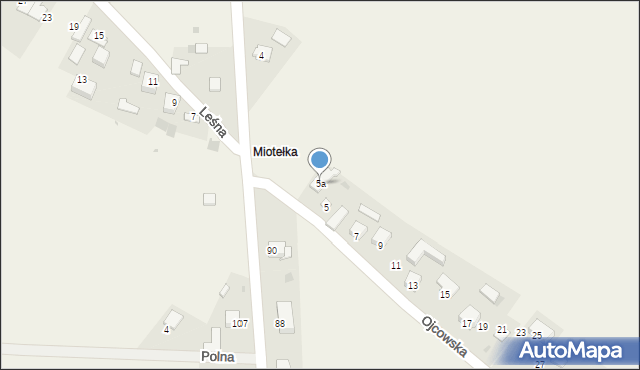 Cianowice, Ojcowska, 5a, mapa Cianowice
