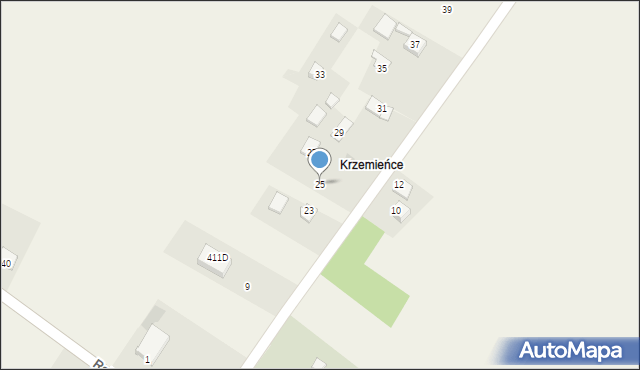 Jerzmanowice, Ojcowska, 25, mapa Jerzmanowice