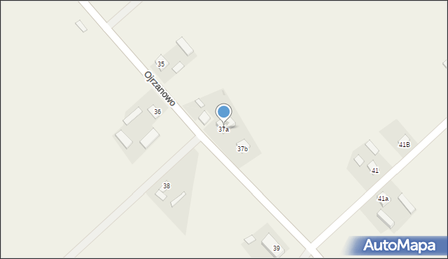 Ojrzanowo, Ojrzanowo, 37a, mapa Ojrzanowo
