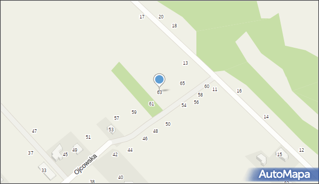 Zelków, Ojcowska, 63, mapa Zelków