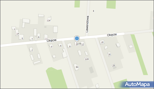 Augustówka, Okęcie, 10, mapa Augustówka