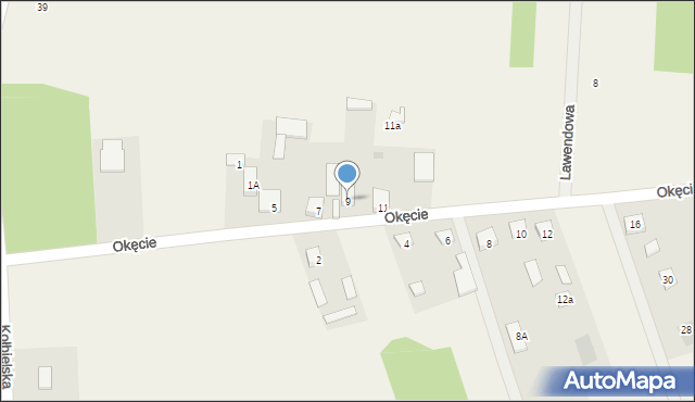 Augustówka, Okęcie, 9, mapa Augustówka