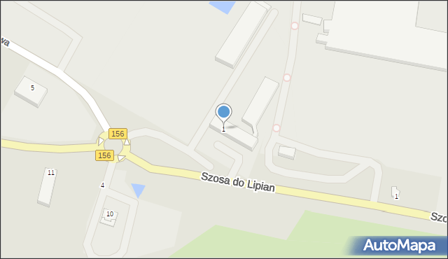 Barlinek, Okrętowa, 1, mapa Barlinek