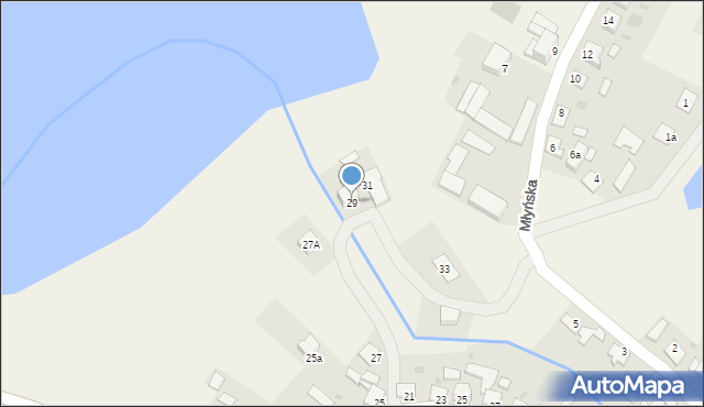 Cekcyn, Okrężna, 29, mapa Cekcyn