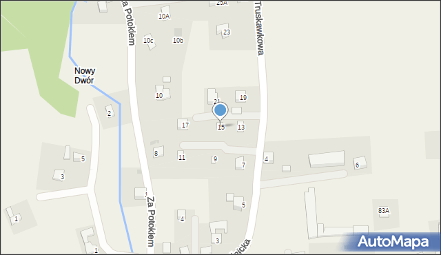 Gilowice, Okrajnicka, 15, mapa Gilowice