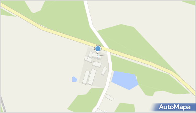 Kaczorów, Okrajnik, 1, mapa Kaczorów