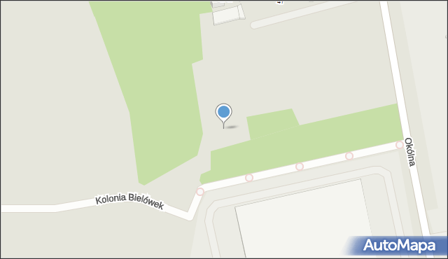 Marki, Okólna, 45dt, mapa Marki