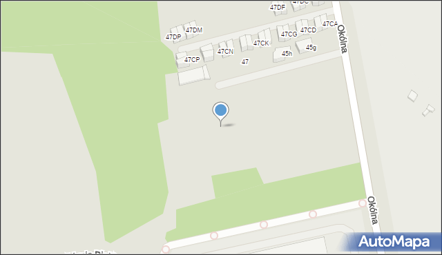 Marki, Okólna, 45f, mapa Marki