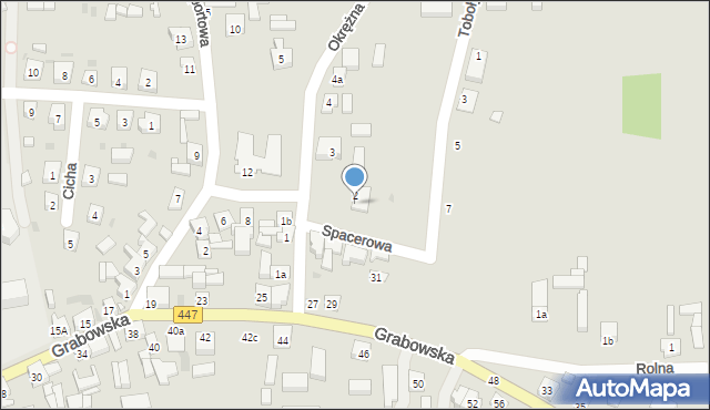 Mikstat, Okrężna, 2a, mapa Mikstat