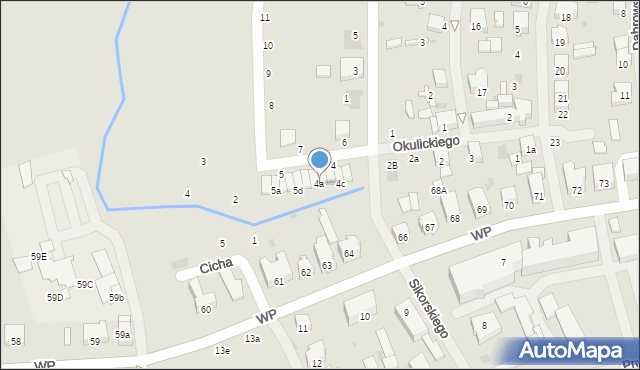 Nowogard, Okulickiego Leopolda, gen., 4a, mapa Nowogard
