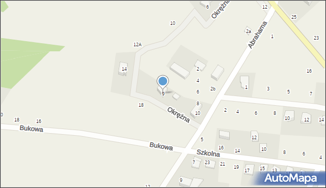 Nowy Dwór Wejherowski, Okrężna, 9, mapa Nowy Dwór Wejherowski