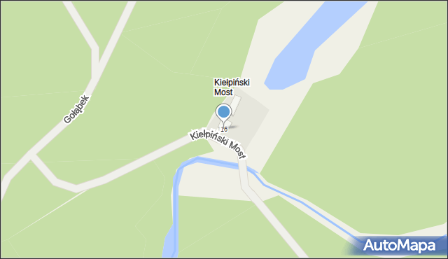 Okiersk, Okiersk, 16, mapa Okiersk