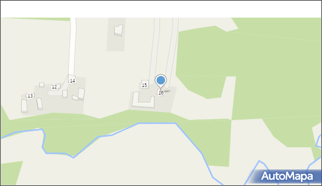 Okoń, Okoń, 16, mapa Okoń