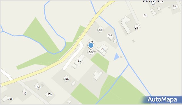 Okonin, Okonin, 30a, mapa Okonin