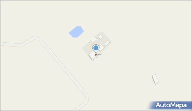 Okonin, Okonin, 90, mapa Okonin
