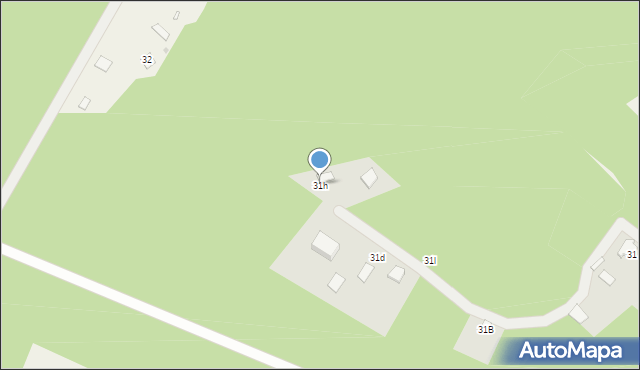 Okoniny Nadjeziorne, Okoniny Nadjeziorne, 31h, mapa Okoniny Nadjeziorne