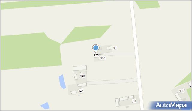 Okopy-Kolonia, Okopy-Kolonia, 95B, mapa Okopy-Kolonia