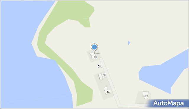Okrągłe, Okrągłe, 62, mapa Okrągłe
