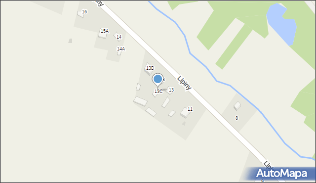 Okrężnica, Okrężnica, 13C, mapa Okrężnica