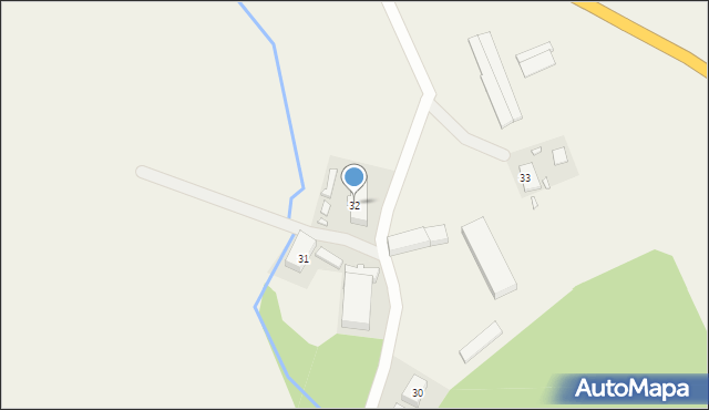 Okunin, Okunin, 32, mapa Okunin