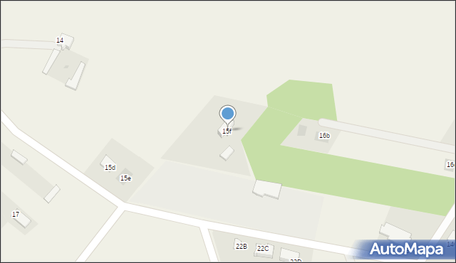 Okuniowiec, Okuniowiec, 15f, mapa Okuniowiec