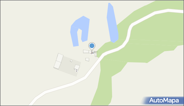 Okuniowiec, Okuniowiec, 2A, mapa Okuniowiec