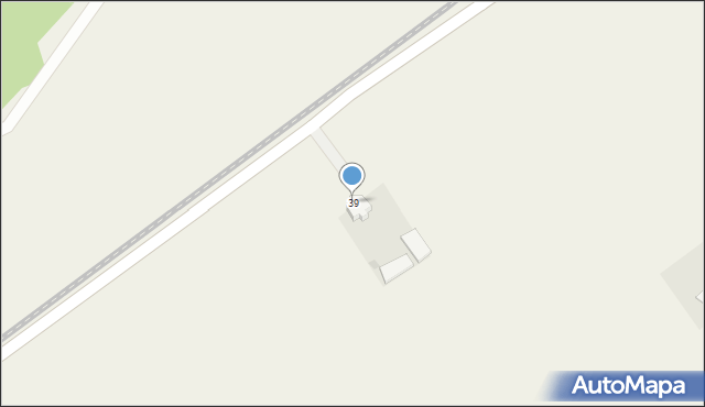 Okuniowiec, Okuniowiec, 39, mapa Okuniowiec