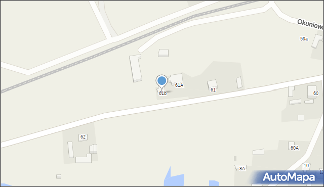 Okuniowiec, Okuniowiec, 61b, mapa Okuniowiec