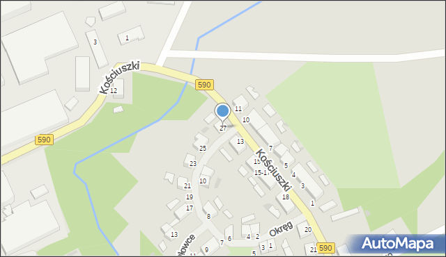 Reszel, Okręg, 27, mapa Reszel