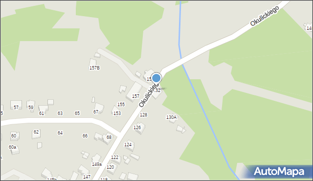 Rybnik, Okulickiego Leopolda, gen., 132, mapa Rybnika