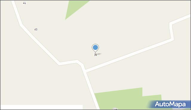 Snochowice, Okrajek, 39, mapa Snochowice