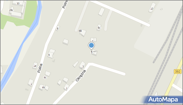 Stronie Śląskie, Okrężna, 5, mapa Stronie Śląskie