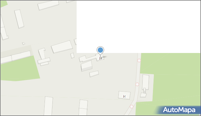 Sulejówek, Okuniewska, 1d, mapa Sulejówek