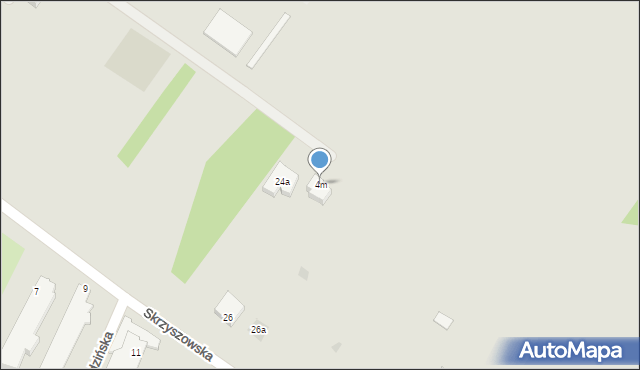 Tarnów, Okrężna, 4m, mapa Tarnów