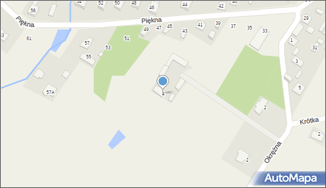 Wola Przypkowska, Okrężna, 4, mapa Wola Przypkowska