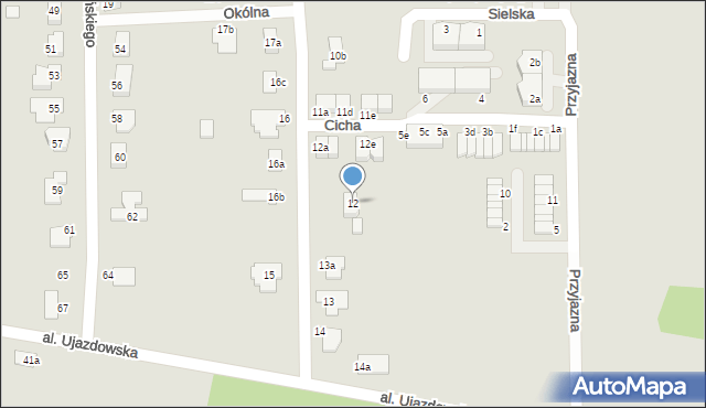 Zgorzelec, Okólna, 12, mapa Zgorzelec